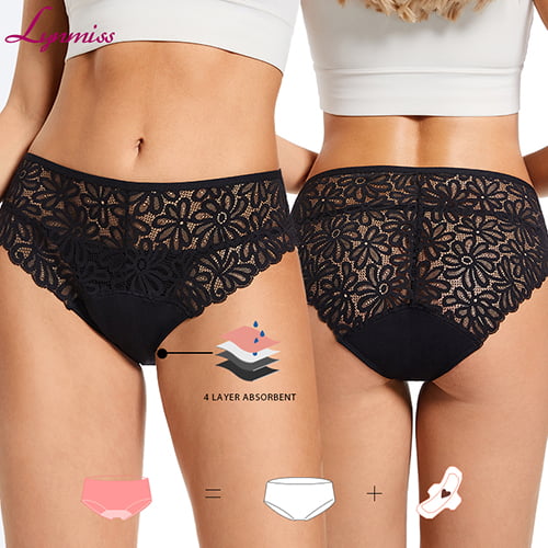 China Manufacturer Made Customized Women Breathable Comfort Panties Bamboo Lace Trendy Ladies Sewing Underwear