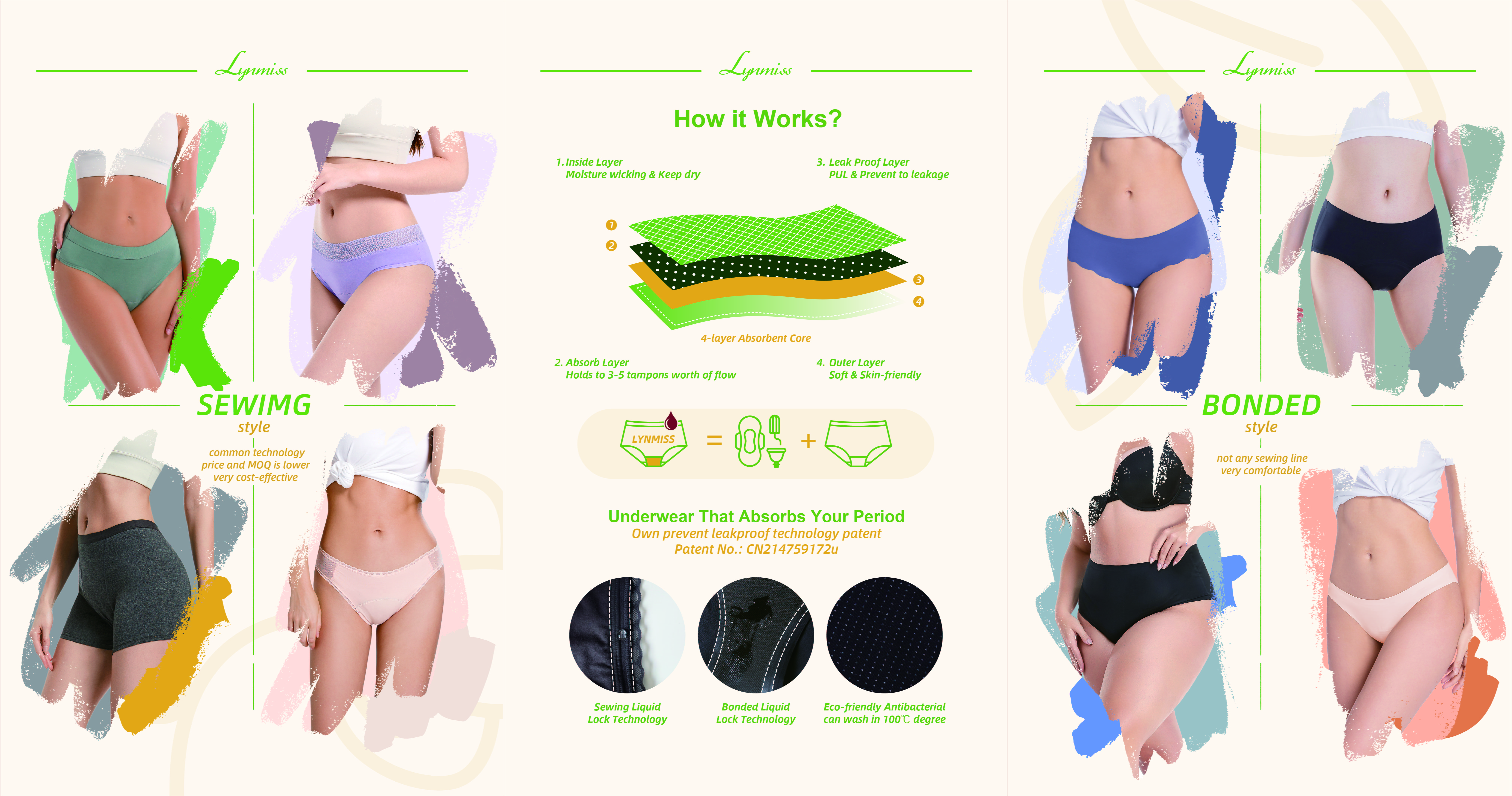 period panties supply