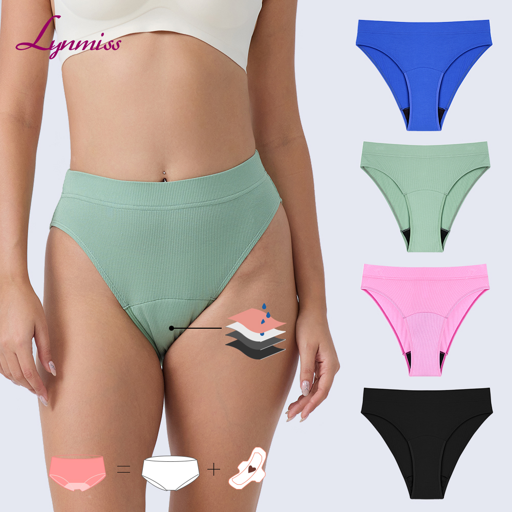 LY2047 high waist cheeky Period Panties China