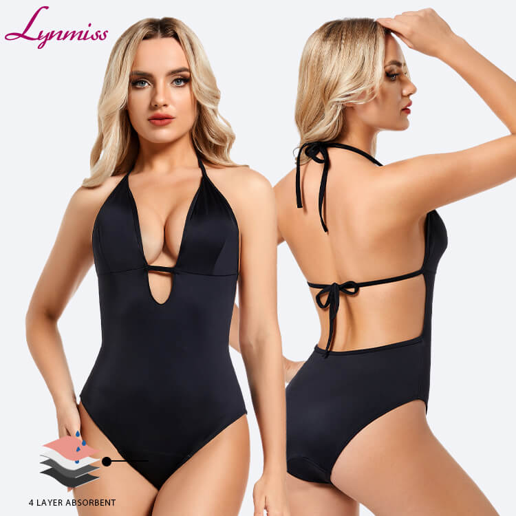 LY1600 Leakproof Period Swimsuits | One-Piece Period Swimwear for Women