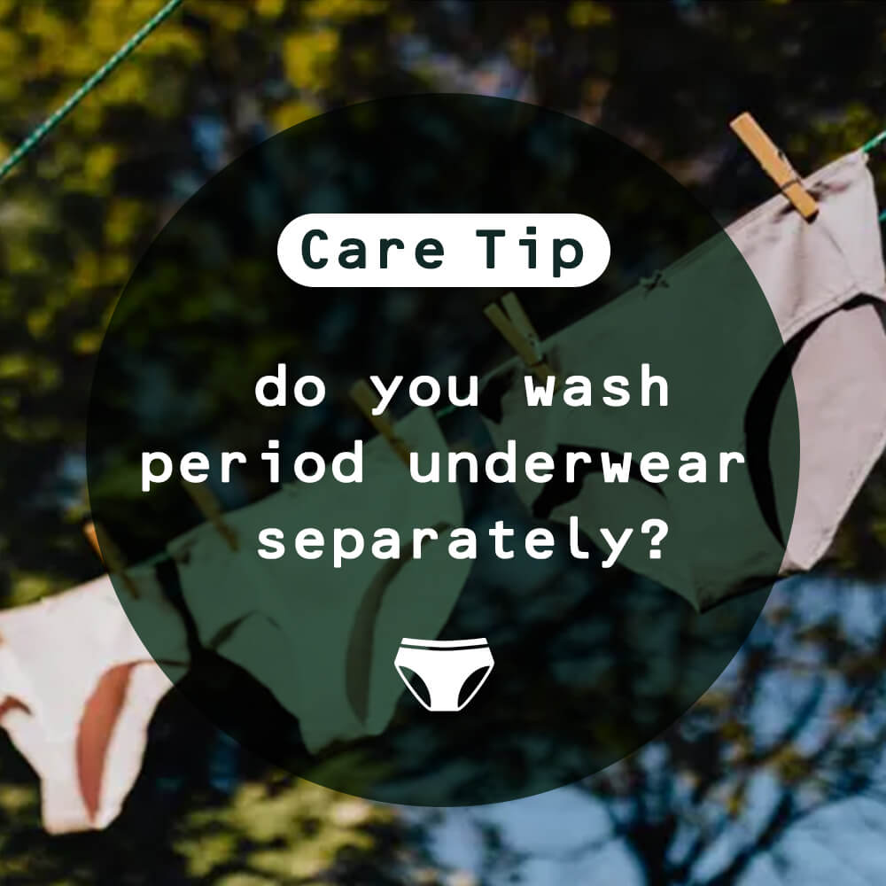 washing period underwear