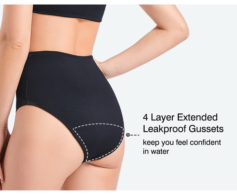 period bikini bottoms swimwear