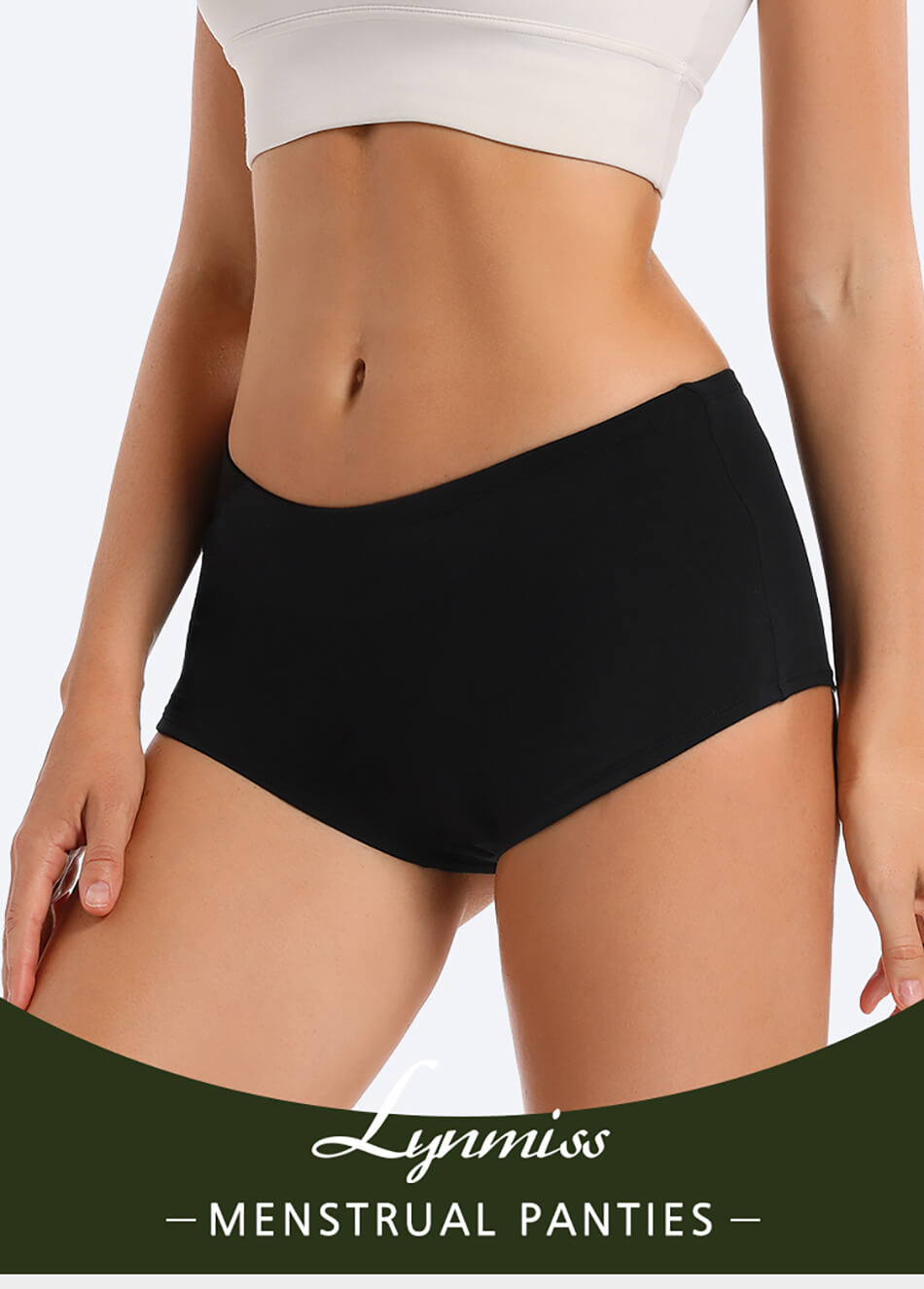 period boyshort underwear