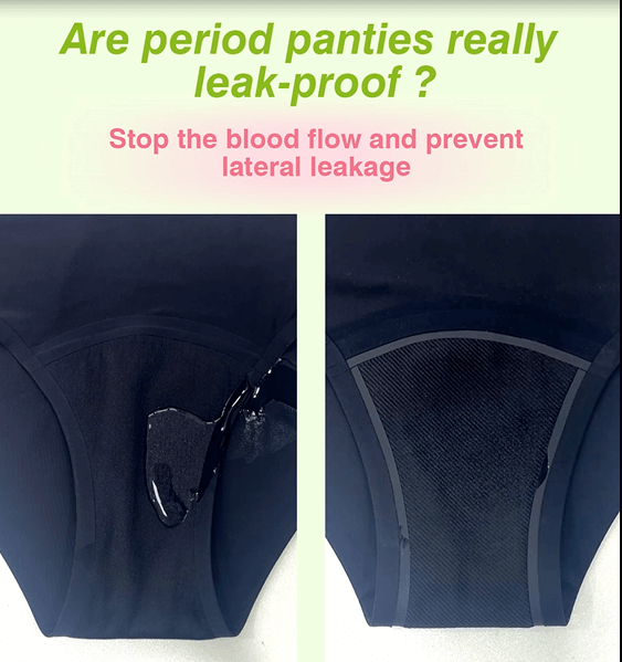 Still Worrying About Side Leaks? Discover Our Patented Leakproof Period Underwear