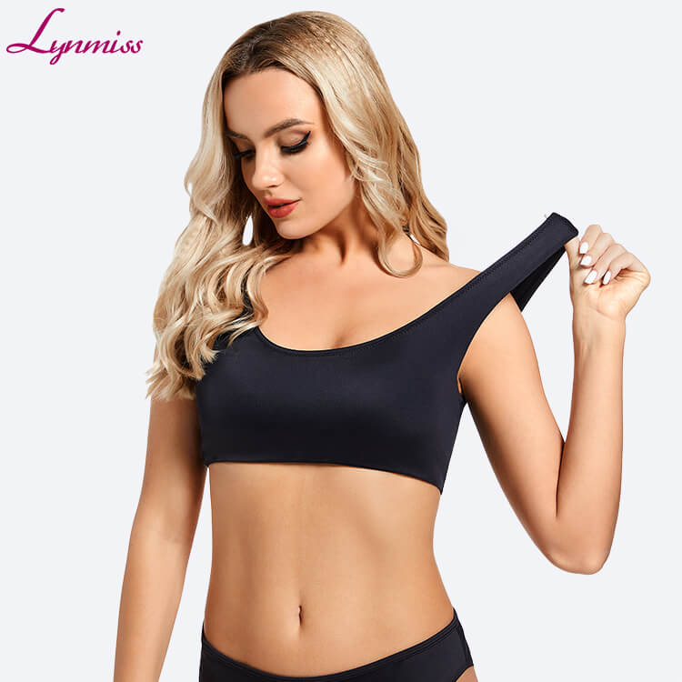 Basic Racerback Period Swim Top ly1562 – Wholesale Leak Proof Swimwear Manufacturer