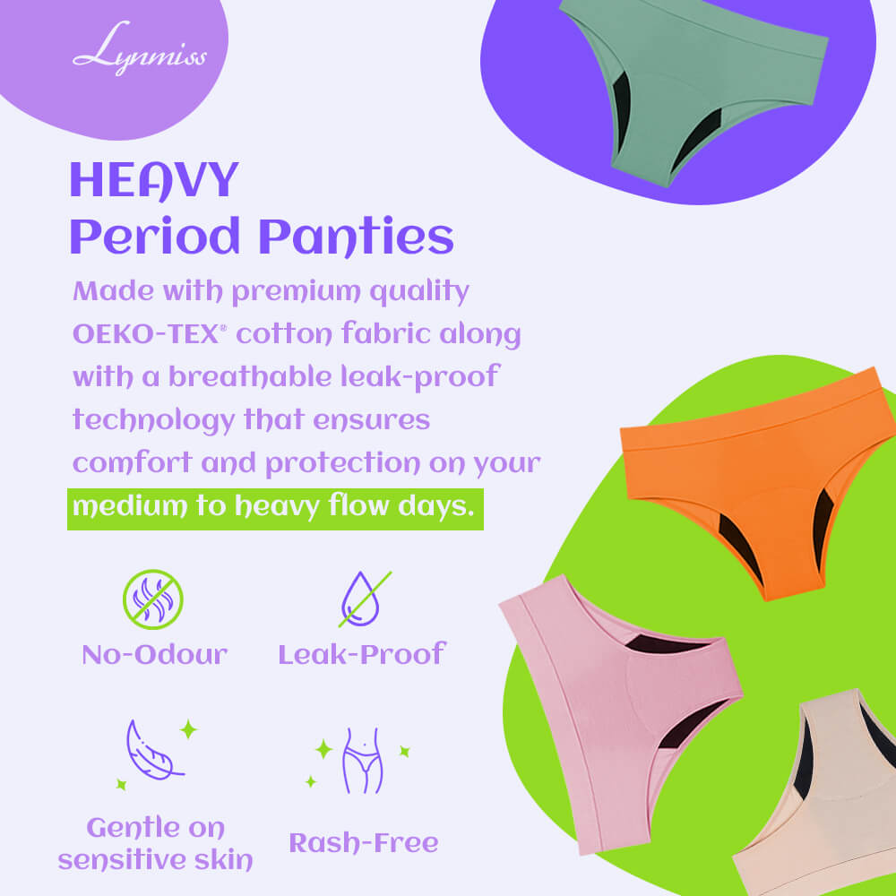 What Is the Best Period Underwear for Heavy Flow?