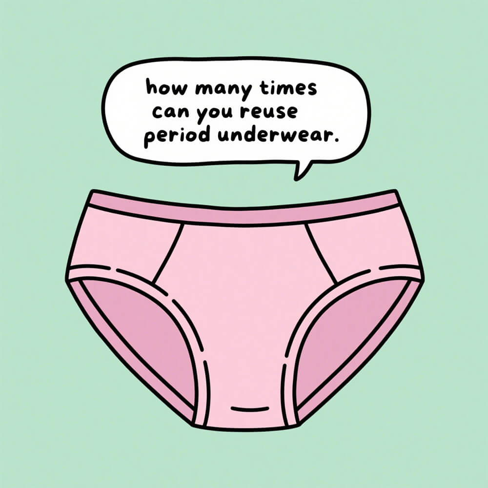 How Many Times Can Period Panties Be Used and Washed?