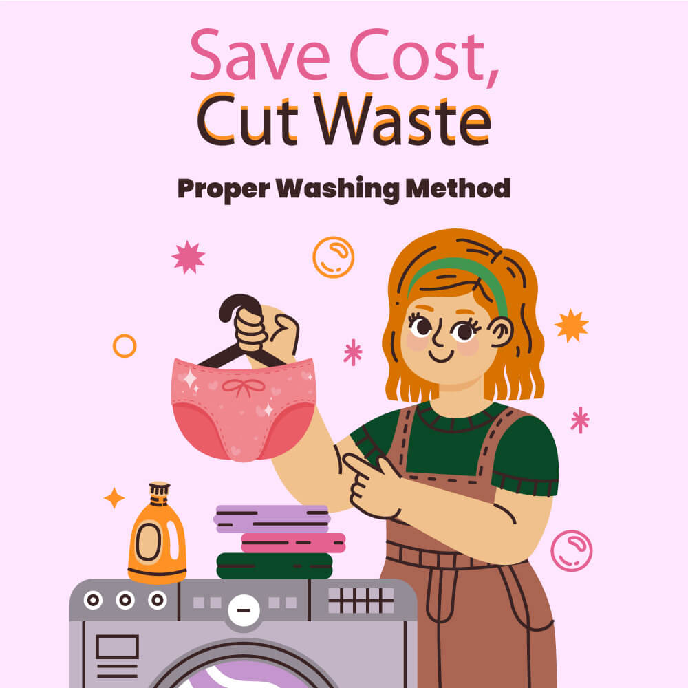 3 Simple Rules to Wash and Reuse Period Panties for 2+ Years | Lynmiss